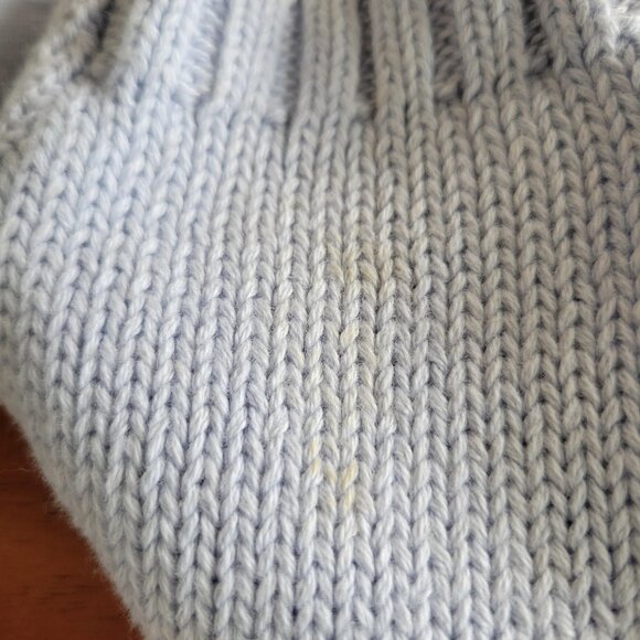 VTG NWOT La Petite Ourse Baby Boy 0-3 Months Cotton Blue Pullover and Pants Set - Picture 14 of 14